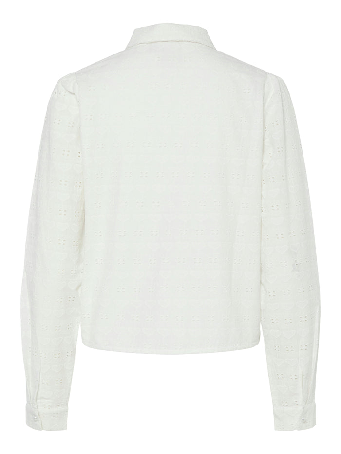 UNICORN Women's White Broderie Tie Front Blouse White Cotton Blouse with Bow Detail xs s m l xl