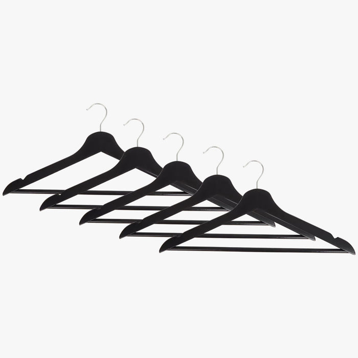 UNICORN Wooden Clothing Hangers Black