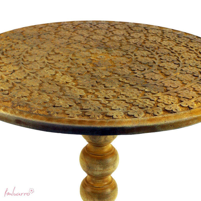 UNICORN Wooden Side Table June Yellow