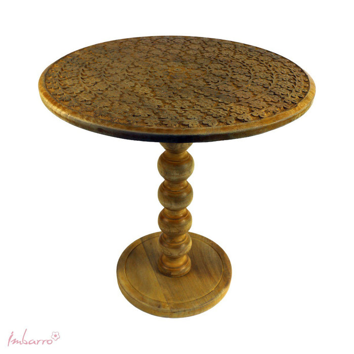 UNICORN Wooden Side Table June Yellow