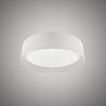 Verona 16-in Flush Mount Matte White  Dimmable 26W
