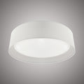 Verona 20-in Flush Mount Matte White Dimmable 35W