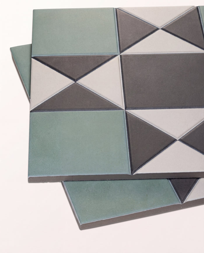 Victorian Style™ Porcelain Finchley Pattern Forest Green