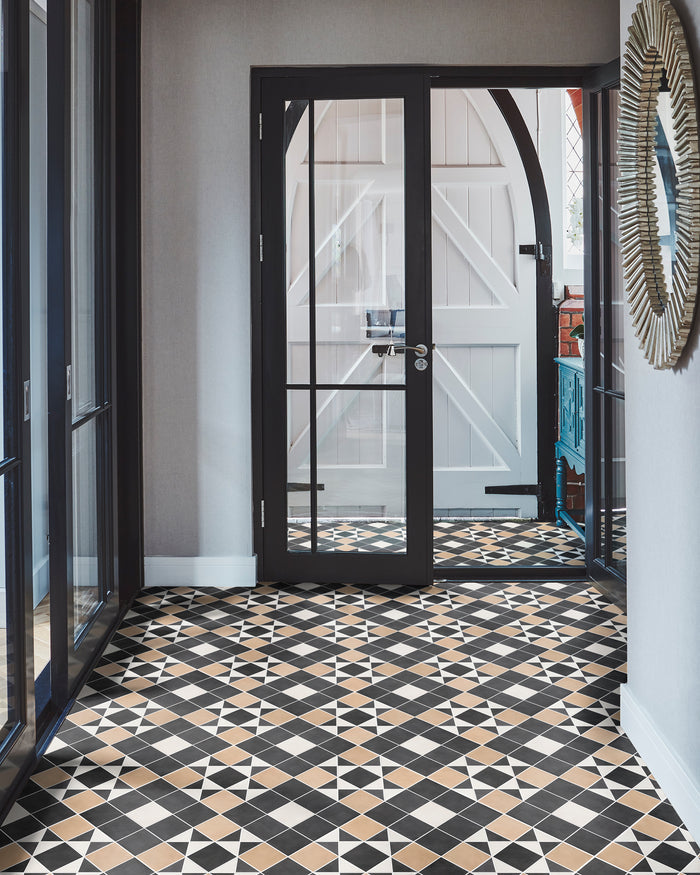 Victorian Style™ Porcelain Finchley Pattern Sandstone
||victorian-style-porcelain-grand-finchley-pattern
