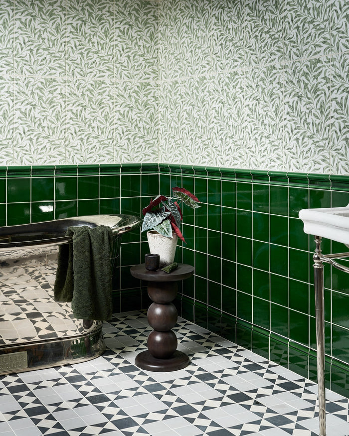 Victorian Style™ Porcelain Finchley Pattern Soft Grey