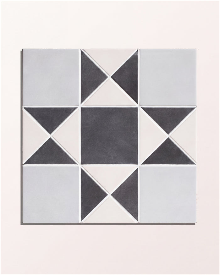 Victorian Style™ Porcelain Finchley Pattern Soft Grey