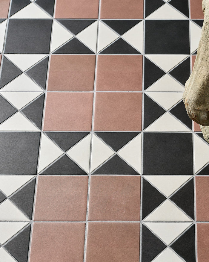 Victorian Style™ Porcelain Finchley Pattern Terracotta