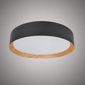 Viva 15-in Black Outside/Wood Grain inside  Dimmable 26W