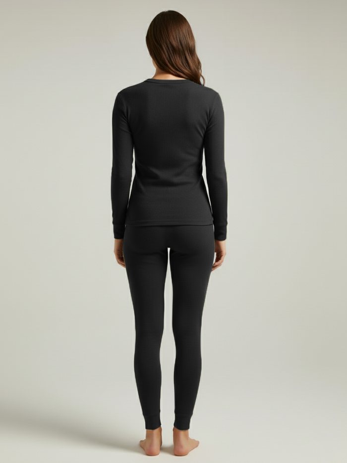 VZV Warmer Suit For Women-Black-VZV11