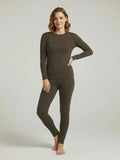 VZV Warmer Suit For Women-Dark Brown-VZV10