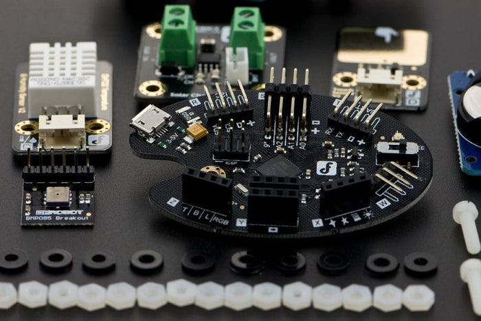 Weather Station Kit with Solar Panel [discontinued] by DFRobot - The Pi Hut