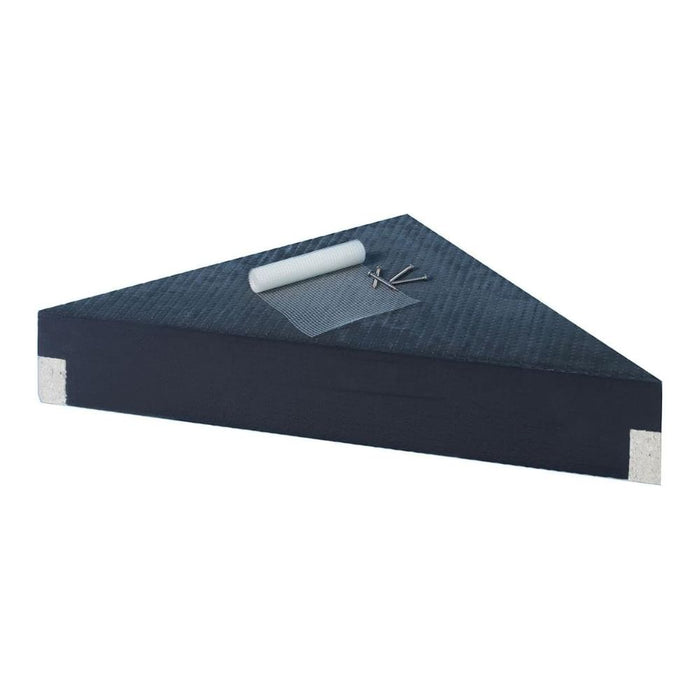 wedi Corner Suspended Shower Seat - wedi compatible shower system product
