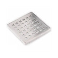 wedi Fundo Point Drain Cover - Stainless Steel - wedi compatible shower system product