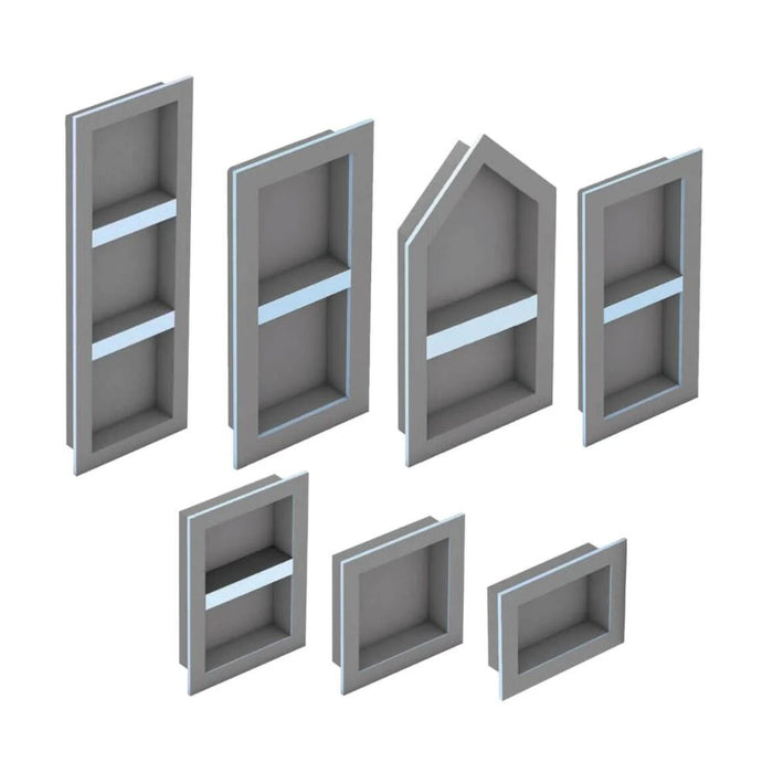 wedi Recessed Shower Niches - wedi compatible shower system product