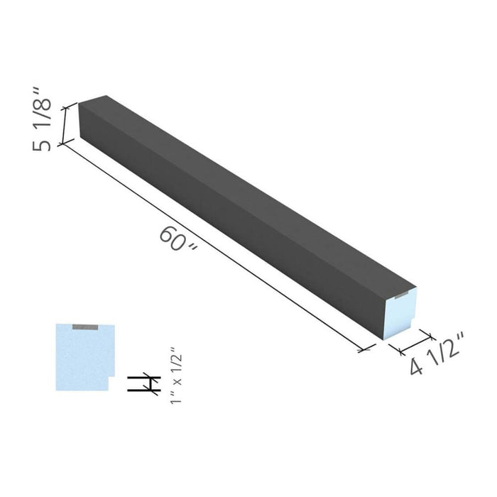 wedi Shower Curbs - Waterproof Foam Curbs for Shower Entrances