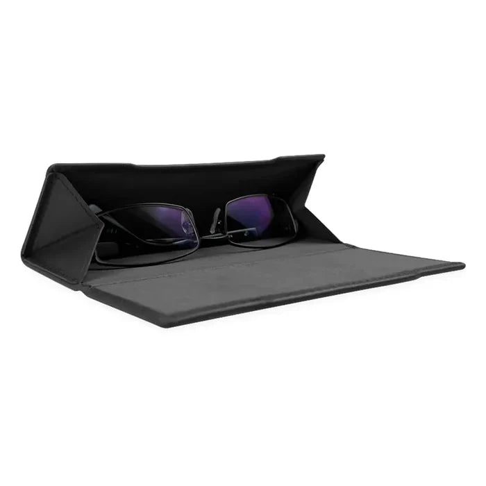 WIZ® folding glasses case in carbon fiber and NAPPA leather — DEFF