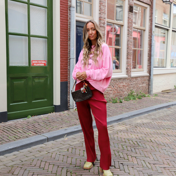 YAS Alisa pants tibetan red