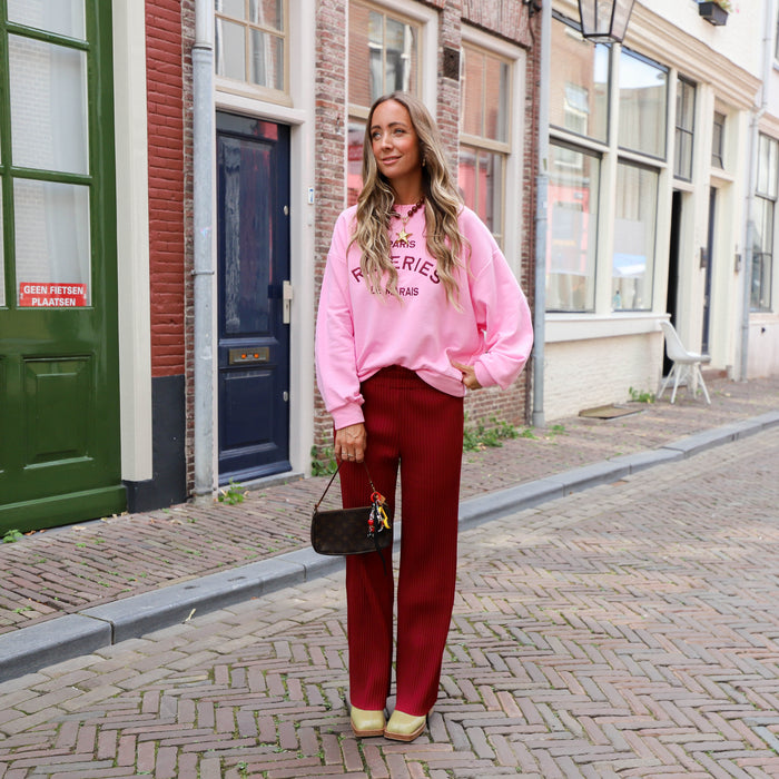 YAS Alisa pants tibetan red