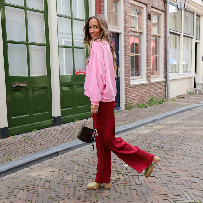 YAS Alisa pants tibetan red