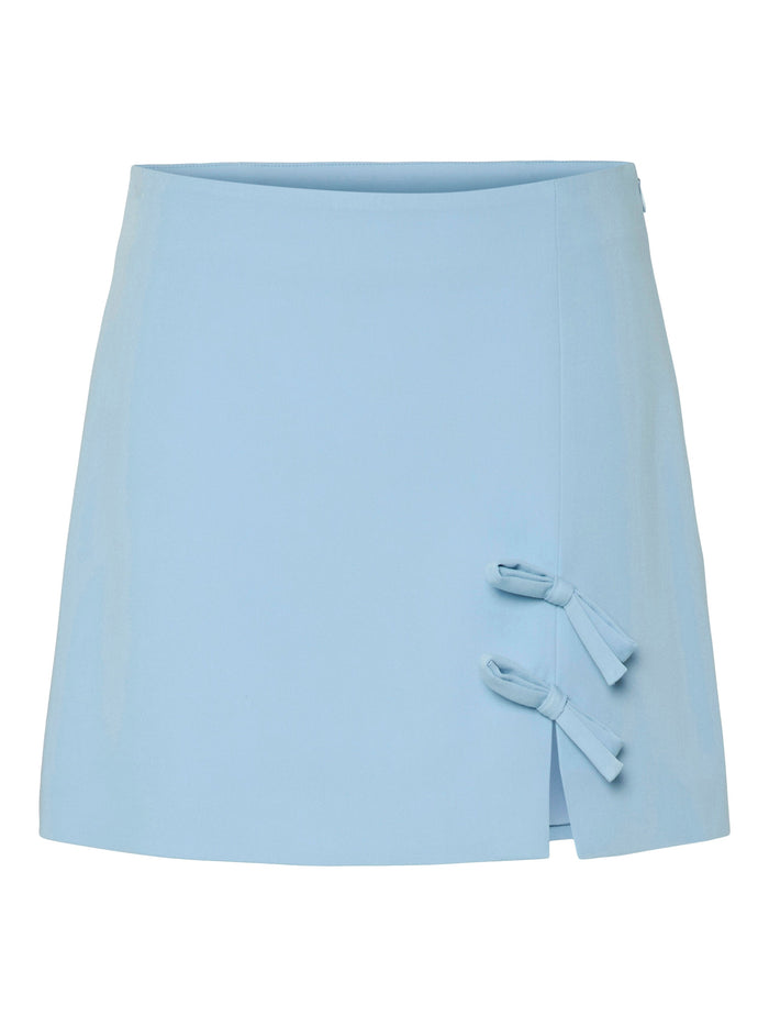 YAS Erna skirt clear sky blauw