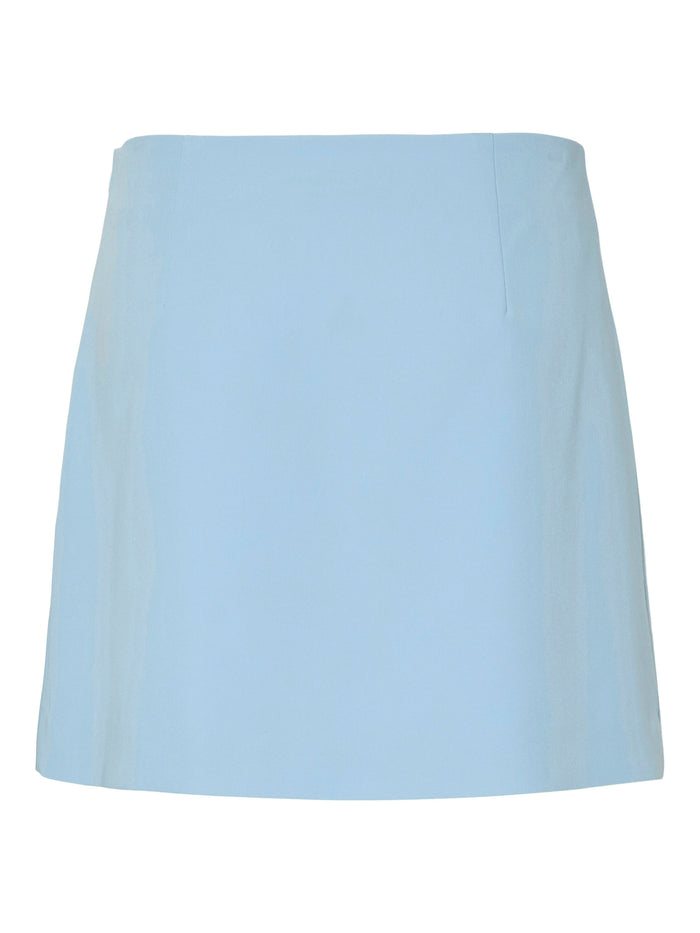 YAS Erna skirt clear sky blauw