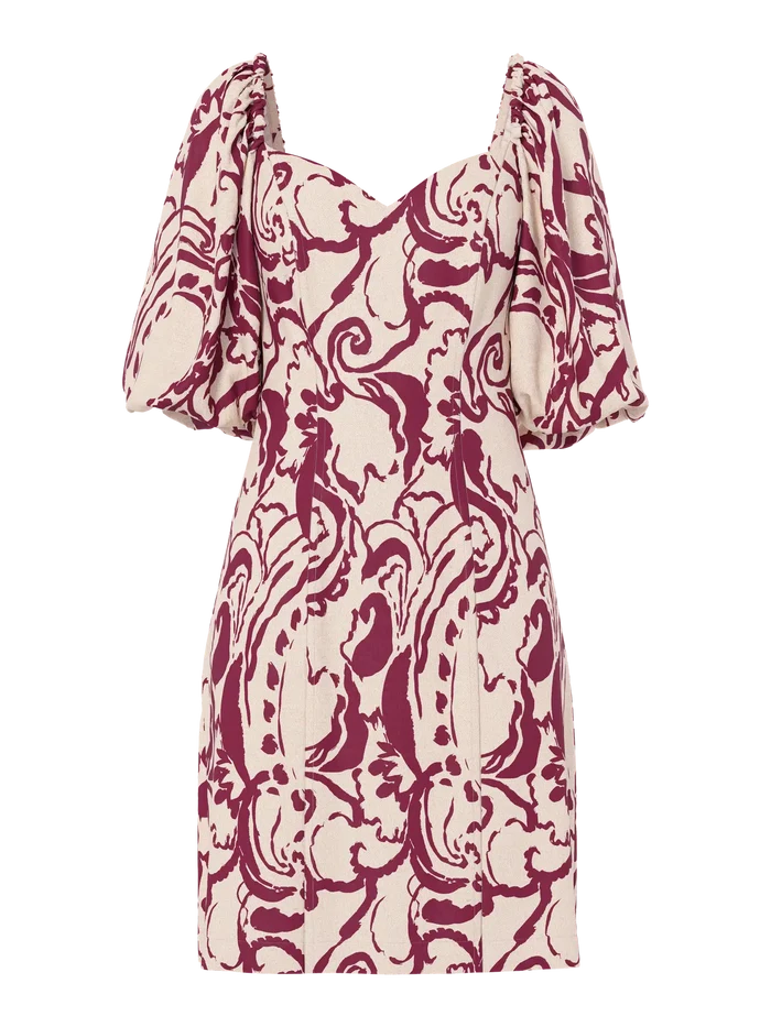 YAS Fleur dress pristine
