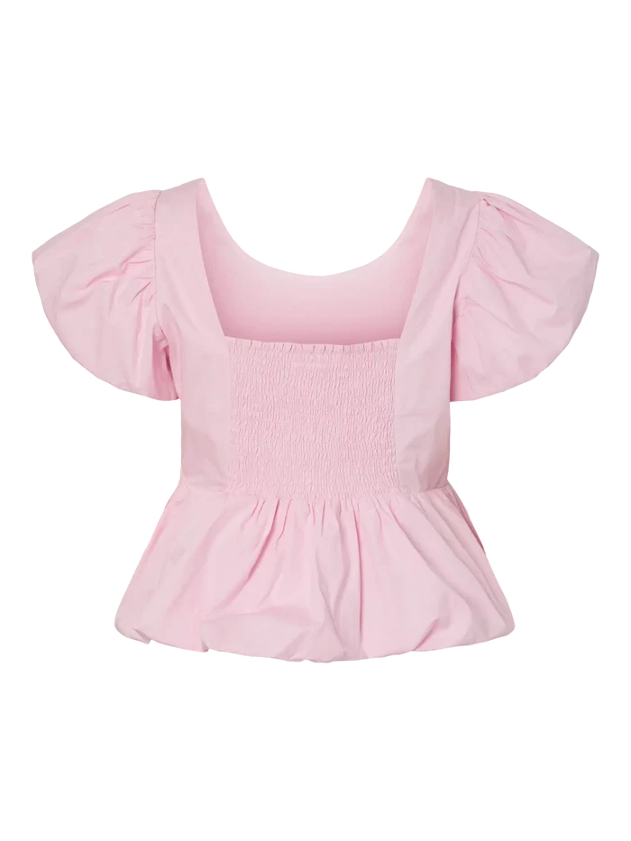 YAS Nille bubble top pink lady