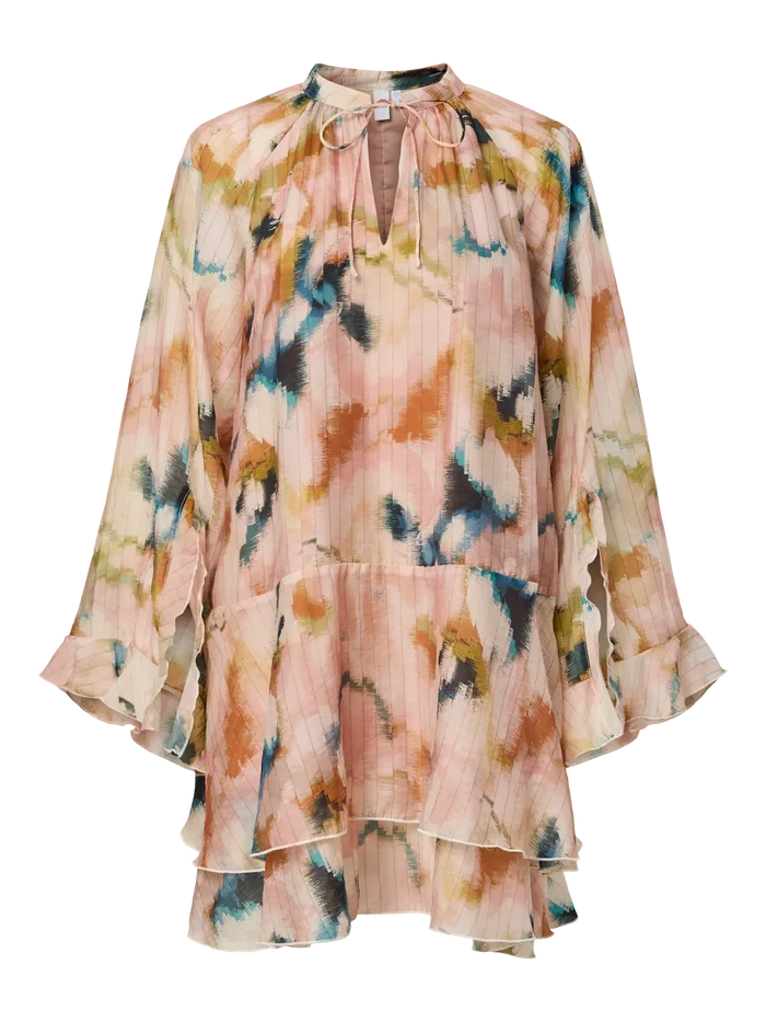 YAS Soara dress shadow grey