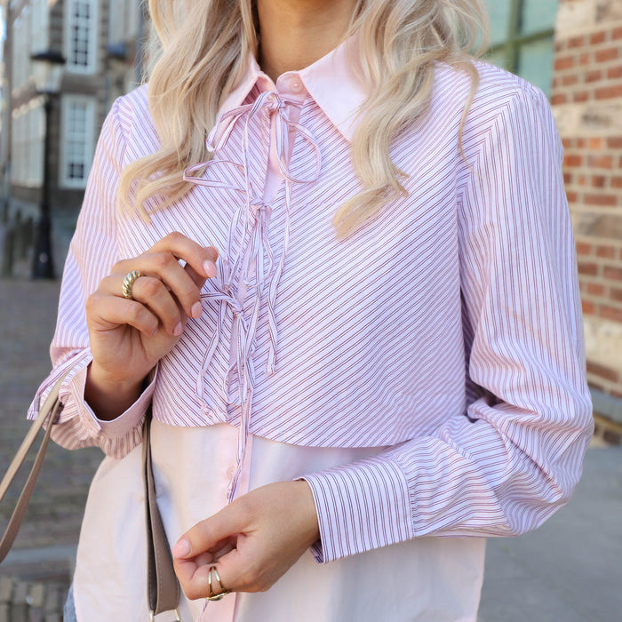YAS Sora blouse orchid pink
