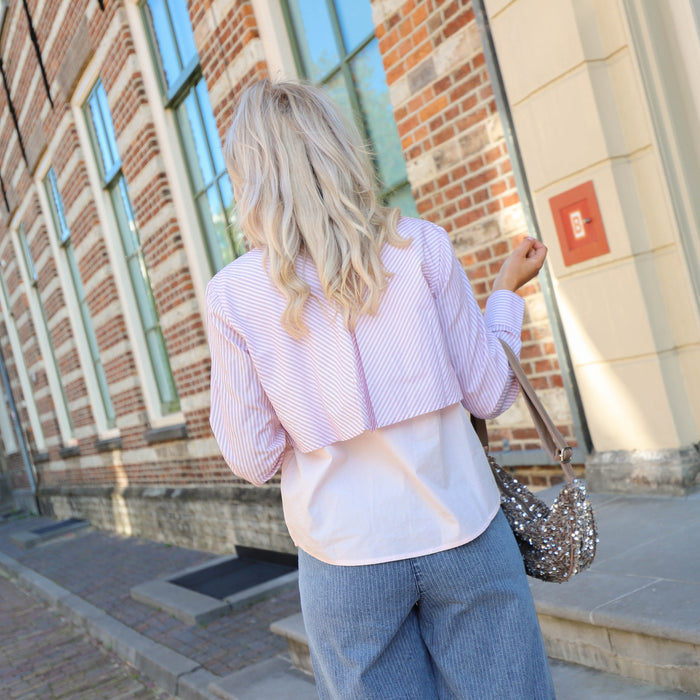 YAS Sora blouse orchid pink