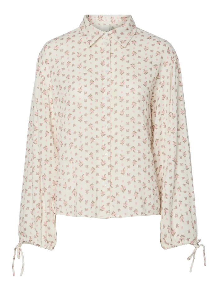 YAS Yona shirt blouse star white