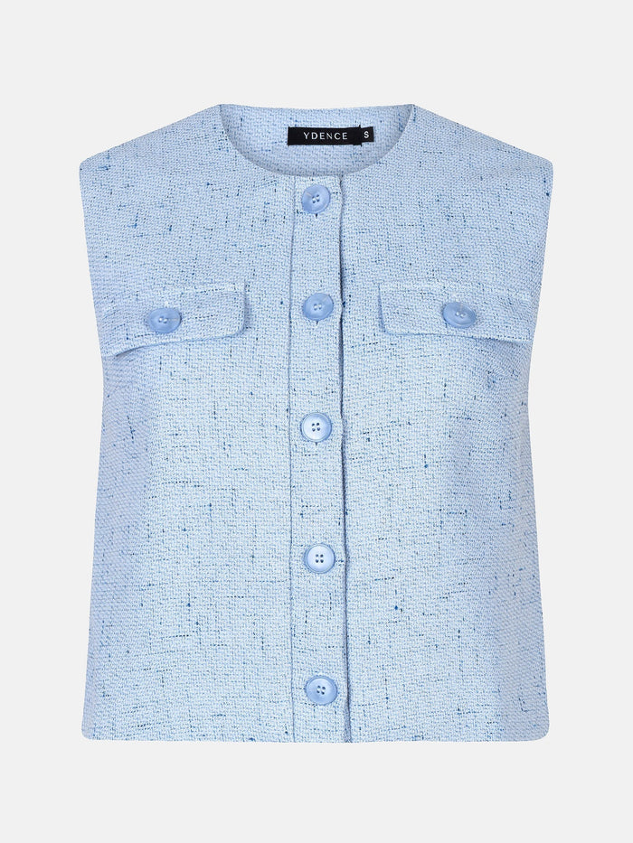 Ydence Gilet Amanda blue