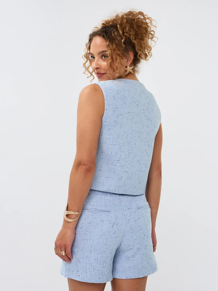Ydence Gilet Amanda blue