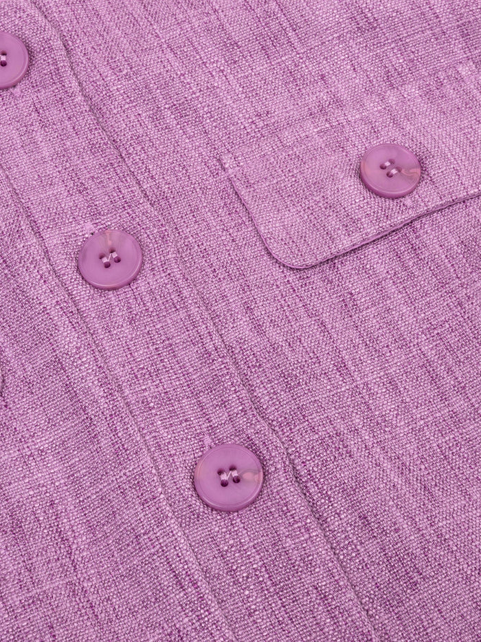Ydence gilet Amanda purple melange