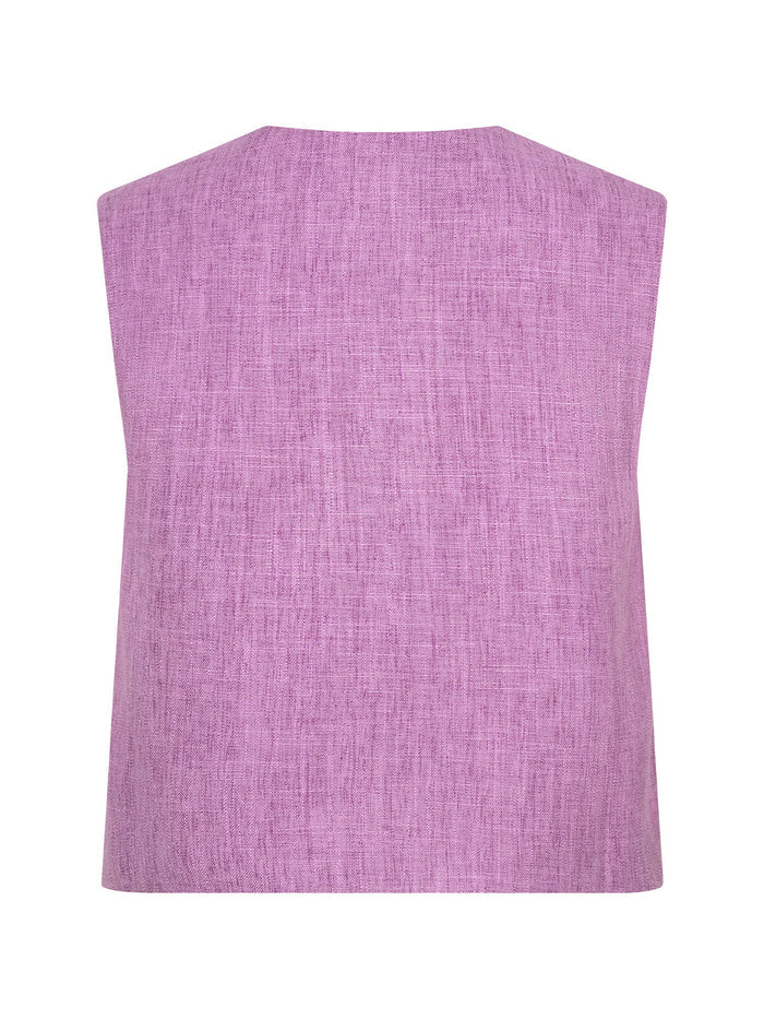 Ydence gilet Amanda purple melange