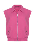 Ydence gilet Danielle Berry pink
