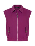 Ydence Gilet Danielle fuchsia purple