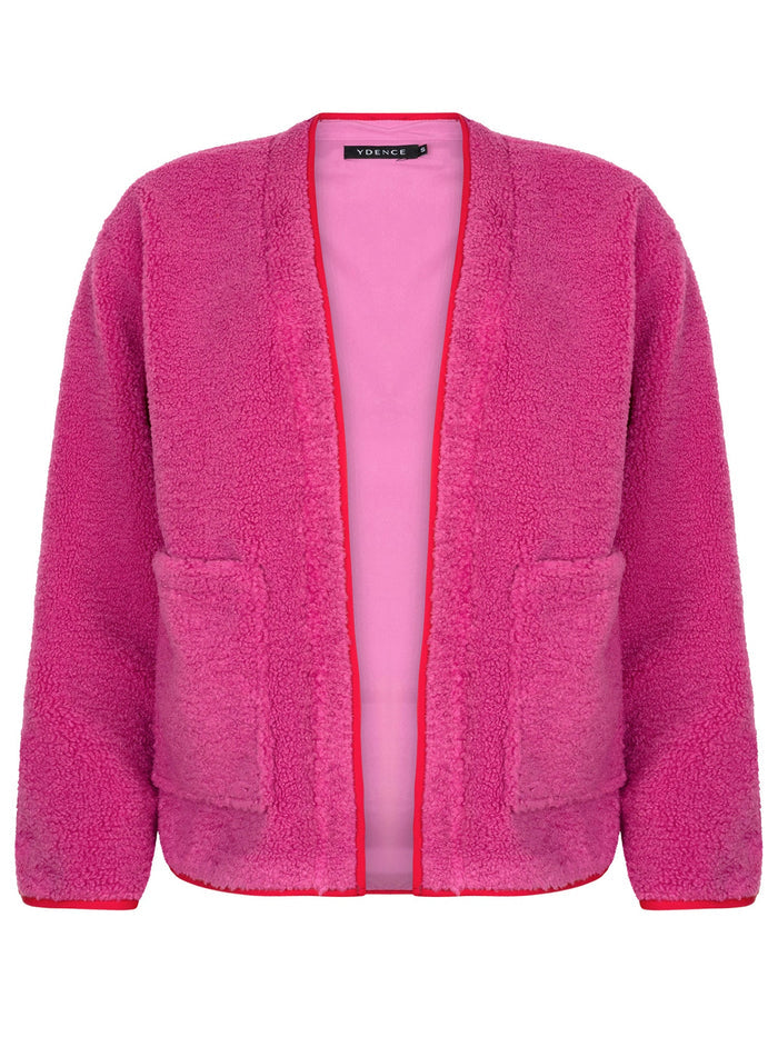 Ydence Jacket Sally fuchsia purple