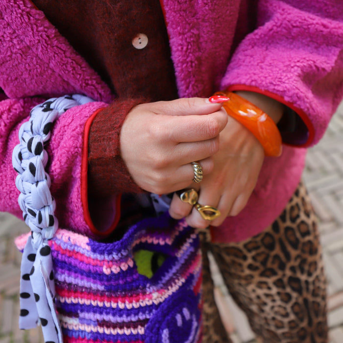 Ydence Jacket Sally fuchsia purple