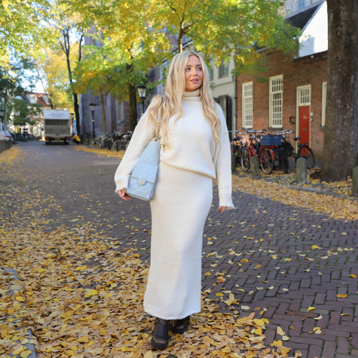 Ydence Knitted sweater Delia Ecru