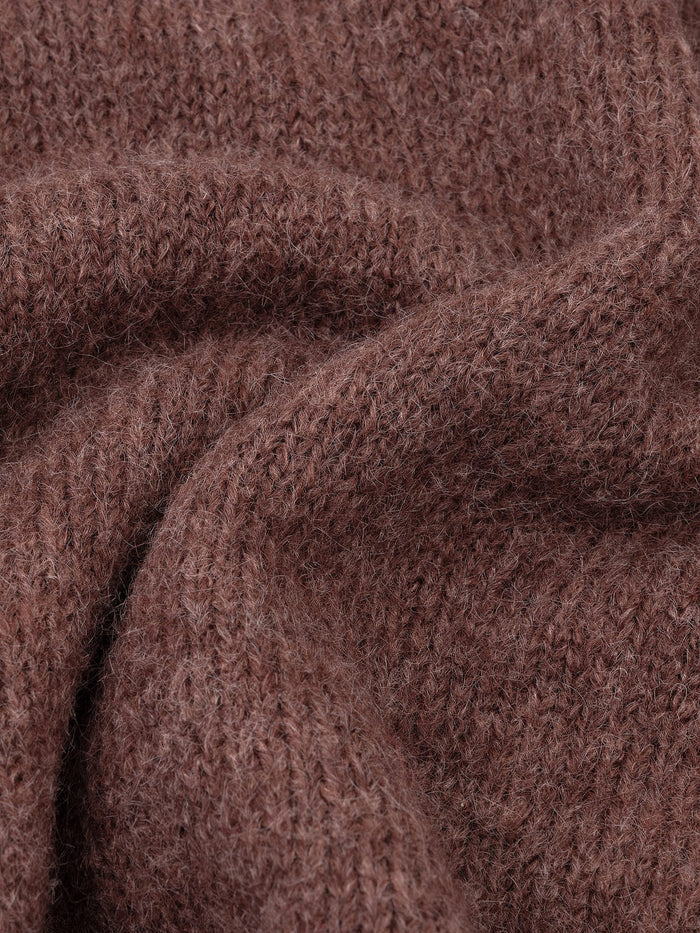 Ydence Knitted sweater Delia Mocha