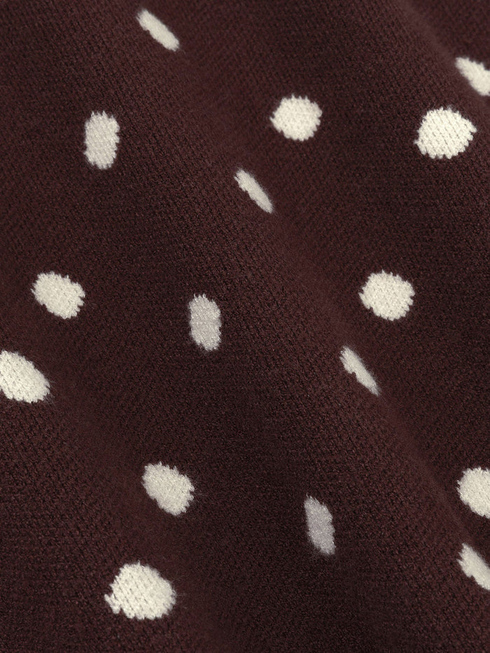 Ydence Knitted top Norah Brown ecru