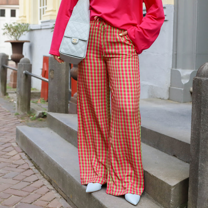 Ydence Pants Kate berry pink green