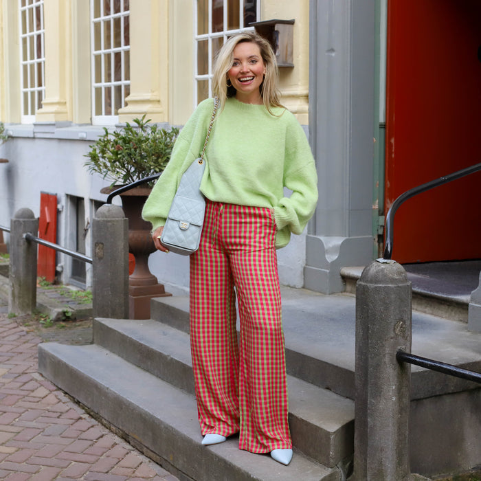 Ydence Pants Kate berry pink green