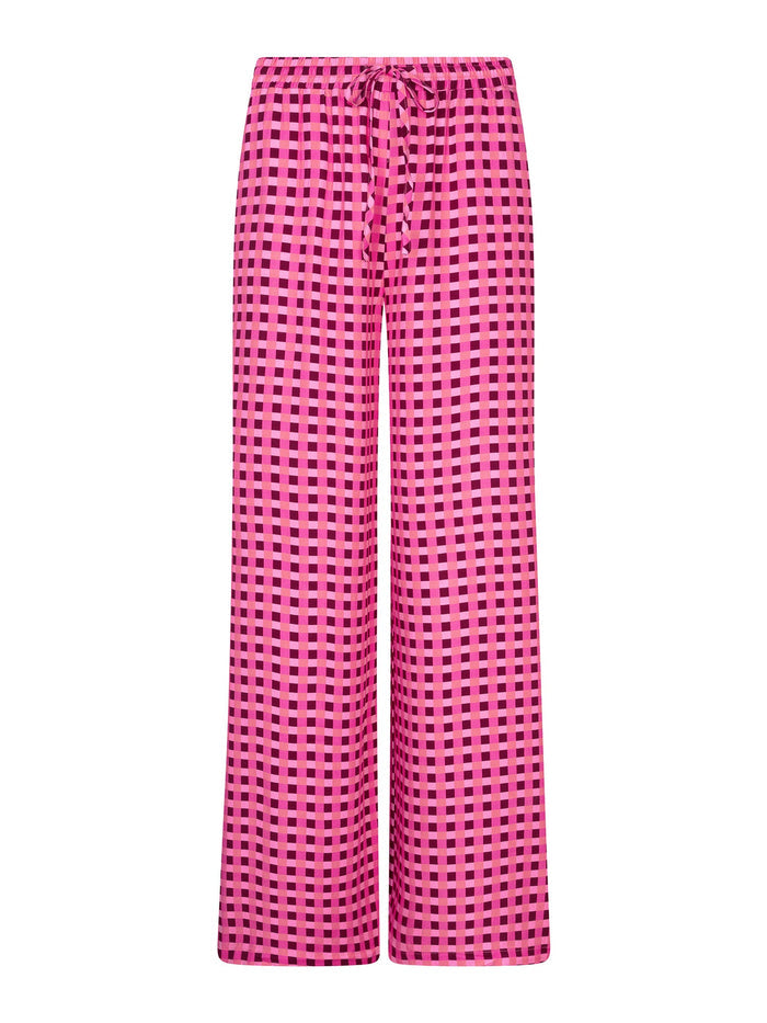 Ydence Pants Kate coral pink burgundy