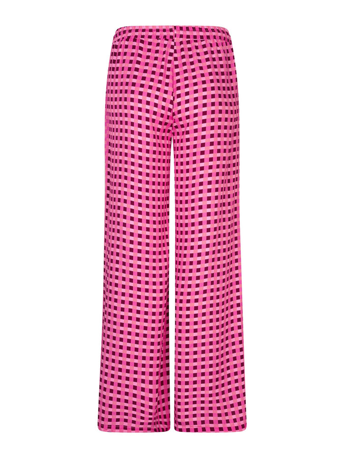 Ydence Pants Kate coral pink burgundy