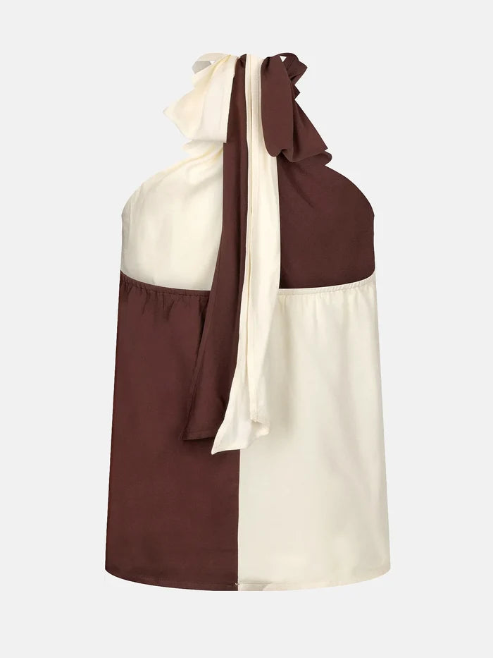 Ydence Top Odessa brown/ecru