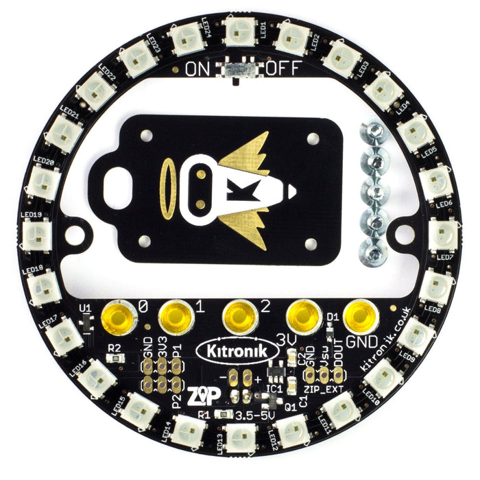 ZIP Halo for the BBC micro:bit by Kitronik - The Pi Hut